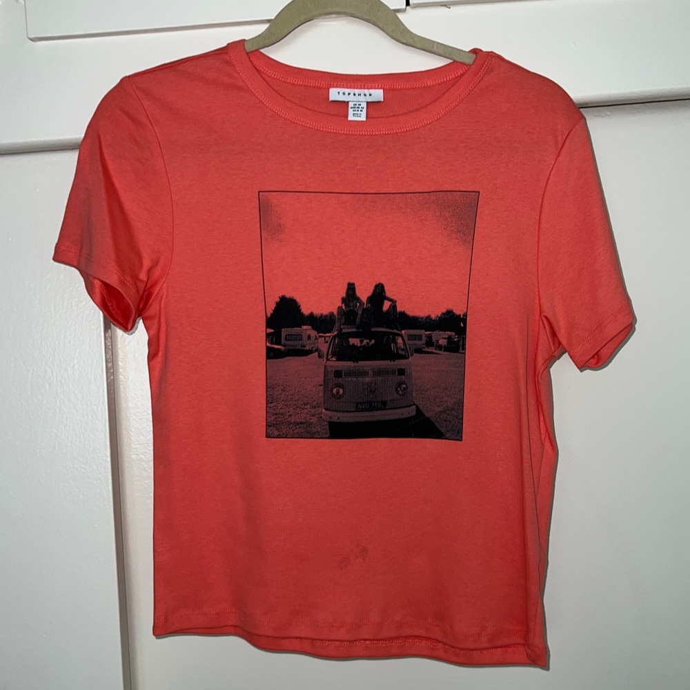 Top shop graphic tee